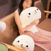 5060Cm Cartoon Cute Stuffed Sea Lion Cuddle Soft Cushion Kawaii Animal Seal Toy Doll For ldren Beautiful ldren Gift J220729