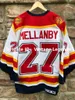 Le hockey universitaire porte un maillot de hockey vintage CCM Roberto Luongo PAVEL BURE OLLI JOKINEN JOHN VANBIESBROUCK ED JOVANOVSKI SCOTT MELLANBY NATHAN HORTON STEPHEN WEISS