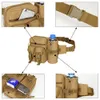 Waist Bags Tactical Men Pack Nylon Hiking Water Bottle Phone Pouch Outdoor Sports Army Military Hunting Climbing Camping Belt Bag 221124