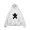 Designer Luxury Tial Classic Brand High Street Par Loose Five Pointed Star Hooded Sweater Lovers 'Bekväm trendiga Versatile2918848