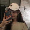 Boll Caps Foux Baseball Summer Women Letter Brodery Cute Snapback Designer Justerbar japansk stil Fashion 2022 Sun Hat