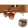 Designer Womans Sunglasses 1719 Mens Sun glasses UV Protection men eyeglass Gradient Metal hinge Fashion women spectacles with boxs