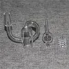 Smoking Set Quartz Diamond Knot Loop Banger Nail Oil Knot Recycler Carb Cap Insert Bowl 10mm 14mm 19mm Mâle Femelle pour Conduites D'eau Capteurs De Cendres De Verre Outil Dabber
