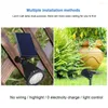 Solar Lamp 12W Outdoor Lawn Courtyard Spotlight Landscape Decoration Light