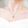 Catene Catene Collana di pietre preziose Collane lunghe in argento per donna Donna Dodici mesi Ciondolo a forma di luna Ragazza Catena d'oro e croce da uomo