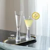 Vinglas￶gon L￤tt lyxig frostad vit kristall Champagne Coupes Matt Senior Restaurang Bankett Glasbr￶llop Toast Goblet Aperitif Cup 221124