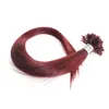 Human Remy Hair Extensions Keratine U Tip Haar 1g per stand voor salon haarstylist Optie colorhair 300st een Lot