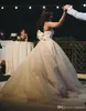 Magnifique robes de mariée robe nuptiale sans manches sans manche