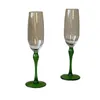 Wijnglazen Franse vintage champagne cup home zoete wijnglas smaragd smaragd glazen cocktail tequila s goblet klassieke elegante 221124