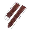 Watch Bands Fashion Men Women Genuine Leather Strap Quick-release Spring Bars Tool Free Replacement Wristwatch Band Width 20mm 22mm