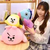 Симпатичная звезда Kpop Jung Cook Cemarity Cartoon Plush Doll Мягкая игрушечная подушка животное обнималось овцами собака кролика коала подарки J220729