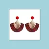 Dangle Chandelier Fashion Tassel Earrings Vintage Retro Bohemia National Style Jewelry Female Drop For Women Idea Gift Sist Dhgarden Dh3Hy