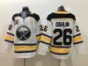 Buffalo Hockey Sabres 26 Rasmus Dahlin Jersey 53 Jeff Skinner Blank Reverse Retro 2022 Heritage Classic Team Color Navy Blue White Purple''Nhl''Shirt