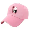 Basker noll två älskling i franxx cap japansk anime bomull unisex sunshade justerbar sport casual baseball hatt 2022 mode