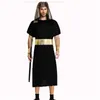Theme Costume Black Egypt Men Pharaoh Adult Cosplay Carnival s Fancy Dress Party Halloween Role Play Christmas Birthday 221124
