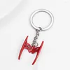 Keychains Movie Scarlet Witch Red Enamel Pendant Keychain Trendy Cosplay Jewelry Accessories Gift For Women Gilrs Fans