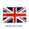 Belts British Union Jack Flag Of United Kingdon England Metal Buckle Mens Black PU Leather For Men Jeans Hebillas Cinturon