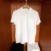 T-shirt estivo da uomo Maglietta Summer Diamond Design Casual Cotton Short Short Manleve Harajuku Wild Golf Polo Overszed
