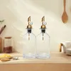 Other Kitchen Dining Bar Weighted Stainless Steel Pourers Auto Flip Olive Oil Dispenser Spout Balsamic Vinegar Pour Spouts 4Pcs 221124