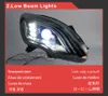 Feux de voiture phares accessoires d'éclairage pour Benz classe R W251 R300 R350 LED feux diurnes clignotant lampe avant