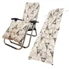 베개 안뜰 선 라운거 레클리너 패드 교체 잎 정원 해변을위한 선반 두꺼운 하이 의자 매트