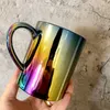 Starbucks Tumbler 355ml Colorful Ceramic Maker Classic Mermaid Gradient colored coffee cup LEKZ