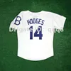 O beisebol da faculdade usa camisa de beisebol vintage do Brooklyn Jackie Robinson Sandy Koufax Duke Snider Pee Wee Reese Gil Hodges Roy Campanella Branco Tamanho S-xxxxl