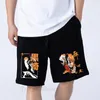 Men's Shorts Bleach Anime Men's Kurosaki Ichigo Printed Harajuku Men/Women Casual Jogging Sport Short Pants Beach