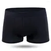 Underpants 2022 Men's Korean Cotton Seamless Simple Basic Briefs Boxer Panties Thin Large Size Mid-Waist Breathable Solid Colors