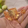 Armreif 24K Baby Armreifen Arabische Goldfarbe Münze für Kinder Luxus Dubai Kinderschmuck Geburtstagsgeschenk