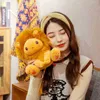 1 Pcs 2540 Cm Dessin Animé Câlin Animal Assis Lion Poupée Mignon Câlin Doux Chambre Canapé Coussin ldrun garçons Filles Cadeau D'anniversaire J220729