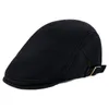 Berets Unisex Duckbill Hat Breathable Mesh Cotton Summer Sboy Beret Ivy Cap Cabbie Flat Soft