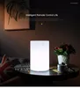 Lâmpadas pendentes Controle remoto criativo Led Led Night Bedroom Bedrows Outdoor Small Cylindrical Table recarregável colorido