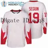 Le hockey universitaire porte des maillots d'équipe Coupe du monde WCH 87 Sidney 91 John Tavares 19 Jonathan Toews 31 CAREY PRICE 88 Brent Burn 37 Patrice Bergeron Rouge