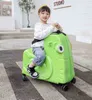 Hot Fashion Kids fofas malditas malas sobre rodas infantil carrega spinner rolling bagage viajatch student beautiful j220707