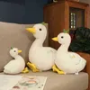 253545CM Kawaii Plush Goose Dolls Lovely Animal Duck Peluche Toys Stuffed Soft Pillow Kids Girls Birthday Christmas Gifts J220729