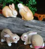 食料品のクリエイティブヨーロッパスタイルセラミック素敵なウサギの家の家具小動物家具ギフト記事