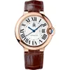 2022 Women's watch automatic mechanical movement fashionable simple stainless steel casual and versatile