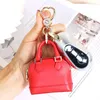 Keychains Milesi Women Shell Coin Purse Mini Pouch Keychain Small Wallet Bag Pendant cadeau voor meisje