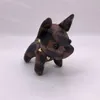 2022 Designer Cartoon Animal Small Dog Creative Schlüsselkettenzubehör Schlüssel-Ring PU Leder Brief Muster Auto Schlüsselbund Schmuckgeschenke Accessoires Accessoires