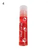 Lipgloss 8 ml Ölroller Perle feuchtigkeitsspendende Flüssigkeit Frucht wasserdicht für Make-up