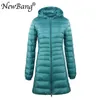 Femmes vers le bas Parkas Bang marque 8XL 7XL 6XL dames Long manteau chaud femmes veste Ultra légère avec sac pardessus HipLength 221124