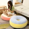 Doux Plushie Macaron Coussins Coussin De Siège Rempli De Nourriture En Peluche Canapé Plancher Intérieur Maison Chaise Décor Hiver ldren Filles Cadeau J220729