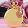 Pocket Watches 2022 Japanese Anime Rhinestone Cartoon Stars Moon Quartz Watch Fashion Star Women Girl Necklace Pendant Clock Gifts