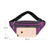 Taille Sacs 1 PC Femmes Hommes Fanny Pack Femme Banane Hip Bum Argent Poche Dames De Mode Voyage Épaule Bourse Ventre Poche 221124