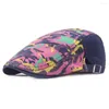 Berets Mens Hats Stylish Camouflage Pattern Cabbie Ivy Hat Sboy Golf Beret Caps HATCS0348