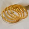 Bracelet 24k Dubai couleur or Bracelets pour femmes fille bébé moyen-orient éthiopien maille Bracelets bijoux de mariage africain