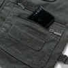 Herrenwesten L-6XL Große Größe Männer Multi-Pocket-Baumwollweste Lässig mit vielen 14 Taschen Ärmellose Jacken Männliche Outdoor-Pograph-Weste 221124