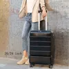 '' Inch Rolling Travel Bagage Suitcase Case With Laptop Bag Wheel Trolley Fashion Carry On Cabine Box J220707