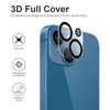 HD Clear Back Camera Screen Protector for iPhone 14 Plus Pro Max 11 12 13 Mini Rear Camera Lens 3D Tempered Glass with retail pack6944358